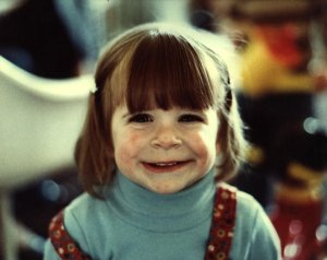 Erin Smith circa l981 when she was first diagnosed with celiac disease